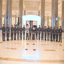 General Mohammed Al Marri visits Dubai International Airport on the first day of Eid Al-Fitr