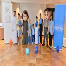 Salem and Salama characters bring smiles to children's faces during Eid Al Adha celebrations